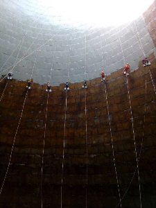 煙囪加固公司施工過程中的質量控制手段